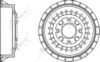 APEC braking DRM9518 Brake Drum